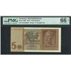 Image 1 : Germany, 1942, 5 Reichsmark, E19128558. PMG 66EPQ.