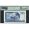 Image 2 : Gibraltar, 1975, 10 Pounds, Collector Series Specimen, *002299, PMG 67EPQ. Pairs S/N.