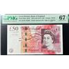 Image 1 : Great Britain, 2010 (ND 2011), 50 Pounds, AC64 154207. PMG 67EPQ.