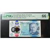 Image 1 : Great Britain, 2023 (ND 2024), 5 Pounds, CA56 371908. PMG 66EPQ.