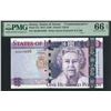 Image 1 : Jersey, 2012, 100 Pounds, QE60010680. PMG 66EPQ. Commemorative.