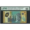 Image 1 : Malaysia, 1998, 50 Ringgit, KL/98 187712. PMG 66EPQ. Commemorative.
