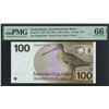 Image 1 : Netherlands, 1977 (ND 1981), 100 Gulden, 3488484465. PMG 66EPQ.