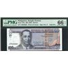 Image 1 : Philippine, 2004, 100 Piso, LR888888, PMG 66EPQ. Solid#8