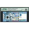 Image 1 : Philippine, 2015, 1000 Piso, LD888888, PMG 66EPQ. Solid#8