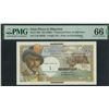 Image 1 : Saint Pierre & Miquelon, ND (1960), 1 Nouveau Franc on 50 Francs, J.30 46936. PMG 66EPQ.