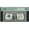 Image 1 : USA, 1928B, Silver Certificate $1, G67453191B. PMG 65EPQ.
