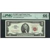 Image 1 : USA, 1963, Legal Tender Note $2, A14475445A. PMG 66EPQ.