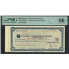 Image 1 : United Commercial Bank 500 Rupees Travelers Cheque, Specimen. F031092. PMG 66EPQ.