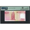 Image 2 : Macau, China, Banco da China, 2013, 10 Patacas, BA118818. PMG 66EPQ.