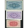 Image 2 : Hong Kong Government, ND (1941), lot of 3, 1/5/10 cents. All UNC condition.