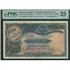 Image 1 : HK & Shanghai Banking Corp. 1930, $10, F984030. PMG 25. Rust. Hand Signed.