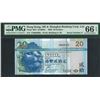 Image 1 : HK & Shanghai Banking Corp. 2009, $20, TM000006, PMG 66EPQ. Serial Number 6.