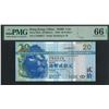 Image 1 : HK & Shanghai Banking Corp. 2003, $20, CY000077. PMG 66EPQ. Low S/N.