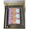 Image 1 : Hong Kong, 2015, 150th Anniversary commemorative banknotes, uncut of 3 with VIP special display.