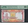 Image 1 : The Chartered Bank, 1977, $100, M391537. PMG 66EPQ.