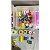 Image 2 : 2 CONTAINERS OF ASSORTED THREAD APPROX 100 COUNT