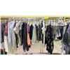 Image 1 : RACK OF ASSORTED CLOTHING (RACK NOT INCLUDED)