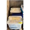 Image 2 : PALLET OF ASSORTED ITEMS INCLUDING; RCA MICROWAVE, TOTES, AND MORE