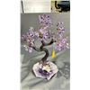 Image 1 : 15" X 13" AMETHYST / AMETHYST CALCITE BASE $3200.00