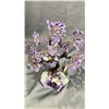 Image 2 : 15" X 13" AMETHYST / AMETHYST CALCITE BASE $3200.00