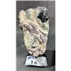 Image 1 : 9" PURPLE AND GREEN FLUORITE SPECIMEN $2600.00