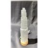 Image 2 : 10.5" NEW SELENITE TOWER WITH LED LIGHT $500.00