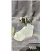 Image 2 : CLEAR QUARTZ WITH BISON STATUE $600.00