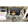 Image 2 : SHELF OF ASSORTED AUDIO EQUIPMENT INCLUDING; SUBWOOFER BOXES, XSTREAM SOUNDSTREAM 10" SUBWOOFER, JL