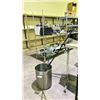 Image 1 : LARGE STAINLESS STEEL POT WITH ASSORTED FISHING & MODEL TRAIN TRACK CONTENTS
