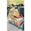 Image 2 : PALLET OF ASSORTED ITEMS INCLUDING; AIR FILTERS, SPINDLE ASSEMBLY, EXACT REPLACEMENT BELTS & MORE