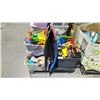 Image 2 : PALLET OF ASSORTED ITEMS INCLUDING; TOYS, BOOGIE BOARD, LEATHER JACKET & MORE
