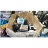 Image 2 : GAYLORD OF ASSORTED ITEMS INCLUDING; ELECTRIC TOOTHBRUSH, COFFEEMAKER, CHRISTMAS LIGHTS & MORE
