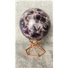 Image 1 : AMETHYST SPHERE APPROX 3.5" RETAIL $600