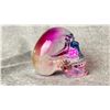 Image 3 : COLOURFUL GLASS SKULL ART RETAIL $588