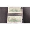 Image 2 : 2 1967 CANADA $1 BANK NOTES