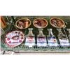 Image 2 : SHELF OF ASSORTED COLLECTIBLE HOCKEY PLATES