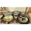 Image 2 : SELF LOT OF FRAMED BASEBALL COMMEMORATIVE PLATES AND FRAMED ANIMAL ARTWORK