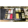 Image 2 : SHELF LOT OF ASSORTED MATCH BOOK PACKAGES, BINDERS AND MORE