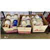 Image 2 : SHELF LOT OF ASSORTED PLASTIC CUPS AND MORE