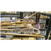 Image 2 : SHELF LOT OF VINTAGE LACROSSE STICKS