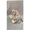 Image 2 : ROSE QUARTZ BONSAI TREE APPROX 8X8" RETAIL $600