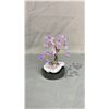 Image 2 : AMETHYST BONSAI TREE APPROX 5" RETAIL $600