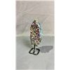 Image 3 : AMETHYST TITANIUM AURA ON STAND APPROX 8" RETAIL $1100