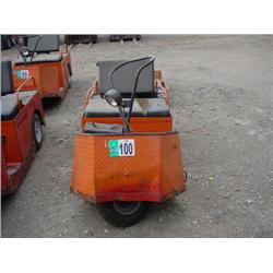 TAYLOR-DUNN SS5-36 3 WHEEL ELECTRIC CART, s/n 145529: