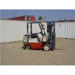 NISSAN 50 OPTIMUM CPJ02A25PV WAREHOUSE FORKLIFT, s/n CPJ02-9P6635:
