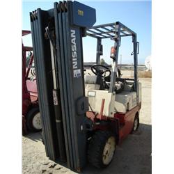 NISSAN 50 OPTIMUM CPJ02A25PV WAREHOUSE FORKLIFT, s/n CPJ02-9P8245: