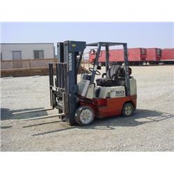 NISSAN 50 OPTIMUM CPJ02A25PV WAREHOUSE FORKLIFT, s/n CPJ02-9P5994: