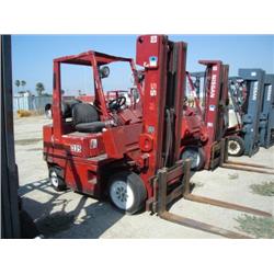 NISSAN 40 CPH02A20V WAREHOUSE FORKLIFT, s/n CPH02-001130: