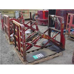 BRUDI 4200 lb. PUSH-PULL ATTACHMENT FOR FORKLIFT, s/n 7905186: